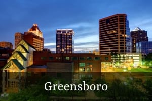 greensboro location of queen city